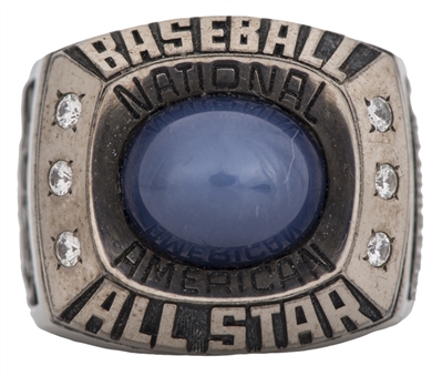 1981 Major League Baseball American League All Star Game Ring Presented to Willie Randolph (Randolph LOA)